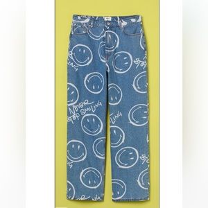 Smiley jeans